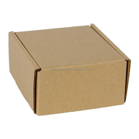 Paquet de 30 boîtes de déménagement logistique en carton ondulé épais demi-hauteur 13*10*2 pouces boîtes en papier d'emballage express livraison dure