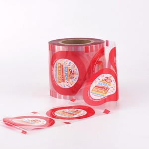 Logo tùy chỉnh in ấn chất lượng cao bong bóng trà <span class=keywords><strong>PP</strong></span>/PET/cốc giấy cốc mềm niêm phong phim cuộn cho mềm đồ uống nước trái cây - Product Image 4