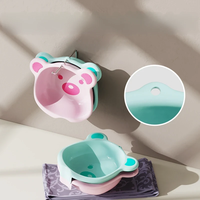 Vente Flash : Bassine de Lavage pour Bébé en Forme d'Ours, en Plastique, Motif Dessin Animé, pour le Visage des Enfants, Idéale pour la Salle de Bain des Nouveau-nés, Prise en Charge OEM