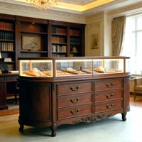 Vitrine à bijoux en bois sur mesure GZowin avec éclairage LED en verre, étanche, durable, dimensions personnalisables et finition haut de gamme