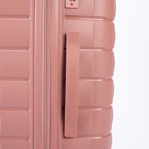 Set Koper Trolley Desain Baru Kapasitas Besar dengan Bukaan Samping Ukuran 20/24/28 - Product Image 5