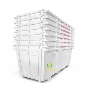 <span class=keywords><strong>Bac</strong></span> à déchets robuste de 4 m³ conforme aux normes australiennes, conteneur en <span class=keywords><strong>acier</strong></span> pour la rénovation, la construction et le recyclage, <span class=keywords><strong>acier</strong></span> Q345, épaisseur 4 mm - Product Image 1