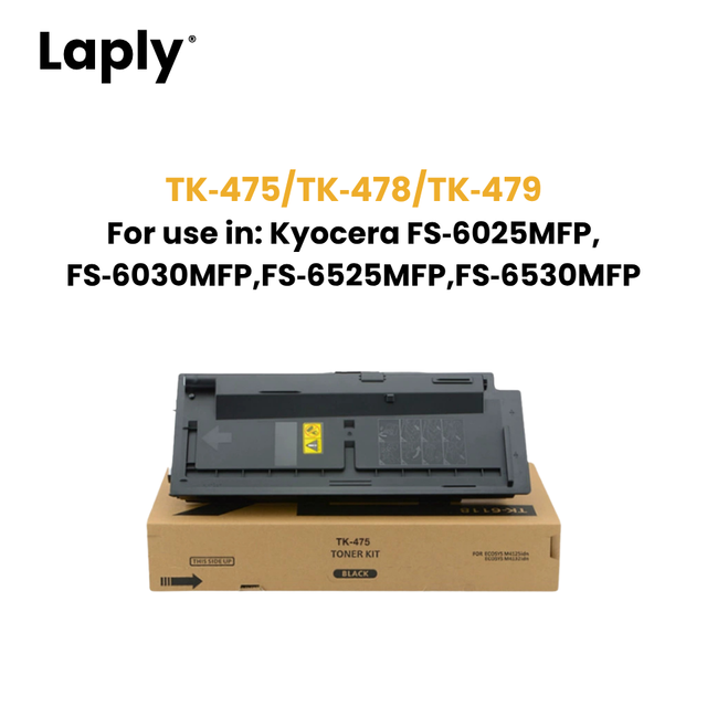 Laply Compatible Toner Cartridge TK-675 TK-678 TK-679 for Kyocera KM-2540 KM-2560 KM-3040 KM-3060 TASKalfa 300i Copier