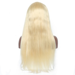 Perruque brésilienne 100 % naturelle vierge 613, entièrement en dentelle, cheveux humains, très lisses et doux - Product Image 2