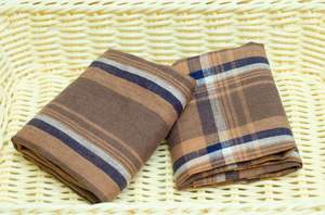 Haute qualité 1284 # tissu <span class=keywords><strong>de</strong></span> lin <span class=keywords><strong>français</strong></span> naturel 100% lin à la mode fil teint rayure vérifier pour hommes chemises filles vêtements - Product Image 5