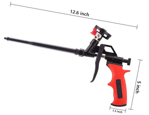 Pistola de Espuma Expansiva de Poliuretano de Alta Resistencia, Pistola de Espuma Aislante con Cuerpo Metálico Recubierto de PTFE, Pistola de Espuma de Poliuretano BC-1573-switch - Product Image 3