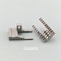 034203 Trasportatore di tessuto per macchina da cucire industriale Newlong DN-2W per nastri, accessori per macchine da cucire