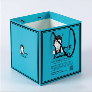 ที่กำหนดเองพับแพคเกจช้อปปิ้งถุงของขวัญถุงกระดาษงานฝีมือ - Product Image 3