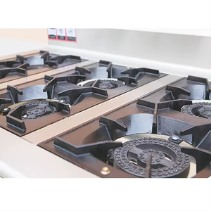 Lyroe Hot Bán Thương Mại Nhà Hàng Đơn Lập <span class=keywords><strong>8</strong></span> Burner <span class=keywords><strong>Gas</strong></span> Phạm Vi Vỉ Nướng Tấm Ván <span class=keywords><strong>Gas</strong></span> Nấu Ăn Thương Mại <span class=keywords><strong>Gas</strong></span> Đất Sét Nồi Bếp - Product Image 5
