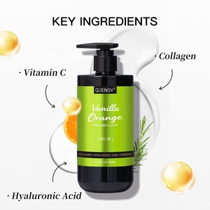 Crema Corporal Blanqueadora con Colágeno Orgánico Coreano, Manteca de Karité, Vitamina C, Niacinamida y Humectante, Marca Privada - Product Image 5