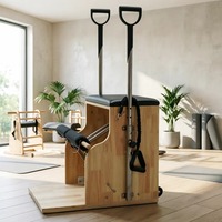 Chaise Wunda Pilates MJD-M401A, structure ergonomique pour des exercices de stabilité et de force avancés