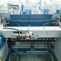 Machine de pliage haute précision HARSLE, machine de pliage hydraulique CNC en acier inoxydable, presse plieuse