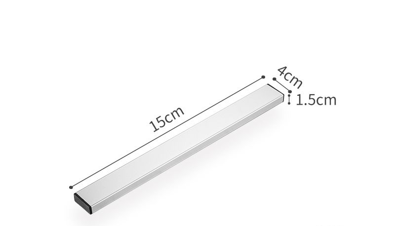 อลูมิเนียมสีเงิน (15 ซม.* 4 ซม.)