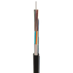 GYFTY 24 Core Air-Blown Micro Cable 4 Loose Tube HDPE Sheathed Fiber Optic Strand Conductor G652D 48 Core Outdoor Communication