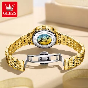   Montre mécanique 9956 pour femme, étanche, double calendrier, montre de luxe élégante automatique pour femme, montre-bracelet 2026 Nouveauté - Product Image 4