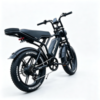 Vélo électrique de montagne 250W C80, vélo électrique à pneus larges haute vitesse 25km/50km, vélo électrique X80, Fatbike C80