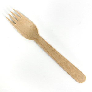 Tenedores de Madera Pequeños Envueltos Individualmente, 50 Unidades, Utensilios Desechables para Frutas y Pasta, Cuchara, Tenedor y Cuchillo, Juego de Cubiertos 2 en 1 - Product Image 5