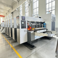 Impresora de Cartón Computarizada Automática Oray Modelo 1224 con Alimentación por Vacío, Registro en Bucle Cerrado y Ajuste Automático de Espaciado Motorizado