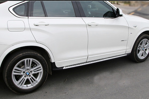 Pedane laterali in lega di alluminio per <span class=keywords><strong>BMW</strong></span> X3 <span class=keywords><strong>F25</strong></span> 2011-2017 X4 F26 2013-2017 - Product Image 5