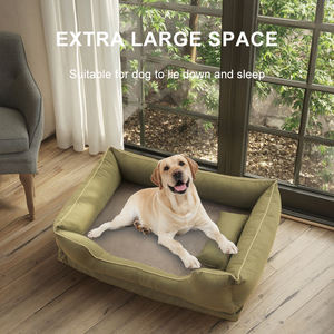 Offre Spéciale fabricant fait à la main luxe doux calmant chien géant lit tapis pour animaux de compagnie réversible lavable <span class=keywords><strong>coussin</strong></span> de haute qualité - Product Image 4