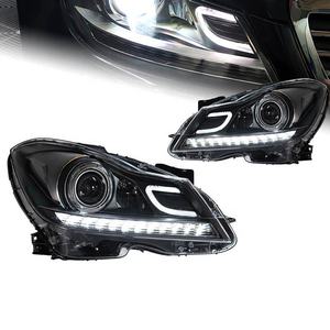 Kit de Reequipamiento de Faros Delanteros para Automóviles Universal Racing Car BQD03, Conjunto de Faros Delanteros LED para Mercedes-Benz W204 2011-2014 - Product Image 6