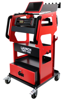 Carrito de Herramientas Multiusos LAUNCH TWT-100 con Ruedas para Laptop, Escáner y Almacenamiento de Herramientas de Taller