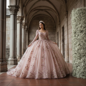 strapless open back dress Dreamyannie UK Luxury Ball Gown Sweetheart Neck Off Shoulder Lace Appliques  Beaded Pink Tulle Quinceanera Dress Princess Prom Party Gown For Sweet 16