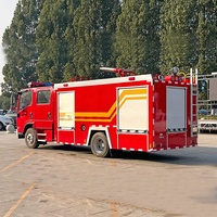 Camion de pompiers ISUZU ELF petit modèle 3500L 4x2 télécommandé à vendre