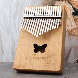Garantía de calidad Starway Custom Solid Top Caoba Kalimba 17 teclas Pulgar Piano Niños Instrumento de música <span class=keywords><strong>Calimba</strong></span> para niños - Product Image 5