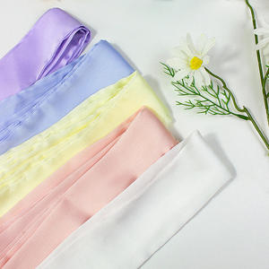 Effen Kleur Eenvoudig Lang Lint Sjaal Mode Vrouwen Haarbanden Accessoires Sjaals Handtas Stropdas Decoratief - Product Image 3