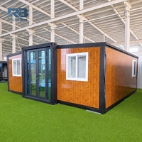 Maison mobile préfabriquée, 2 à 3 chambres, maison modulaire, 20 pieds, 40 pieds, Casas Prefabricadas, maison préfabriquée de luxe, maison conteneur extensible