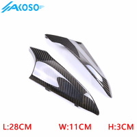 Accessoires en fibre de carbone pour moto AKOSO, carénage latéral du réservoir de carburant avant pour Yamaha Tmax 530 Tmax560 2017-2024