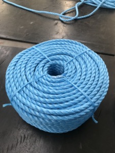 Jute Anti-UV Water-proof Durable Twist Mooring Rope Custom Colors & Sizes 4 Strands Boat Use - Product Image 2