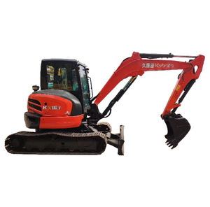 Mini-excavatrice d'occasion japonaise de marque supérieure Kx163, 95 % neuve, avec flèche pivotante, conforme aux normes EPA aux États-Unis et au Canada - Product Image 1