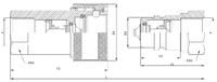 ISO7241-A coupleur de raccords rapides multi-tuyaux hydrauliques haute pression G3/4