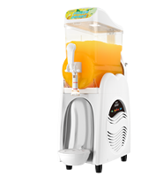 Machine à slush commerciale à 3 bacs de 12 L avec éclairage LED personnalisé, certifiée 220 V EU/CE pour bar, fête, restaurant, hôtel, buffet