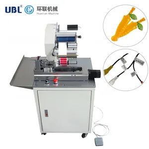 UBL Factory Auto Price Adhesive Wire Labeling Applikator Aufkleber Maschine Automatisch