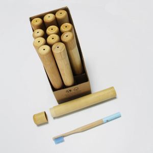 Wholesale Eco-friendly Bamboo <strong>Travel</strong> <strong>case</strong> Bamboo <strong>Toothbrush</strong> <strong>case</strong> - Product Image 2
