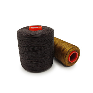 <span class=keywords><strong>Fil</strong></span> de cordon en polyester ciré torsadé 1mm 150d 007 <span class=keywords><strong>fil</strong></span> tressé plat en lin ciré <span class=keywords><strong>pour</strong></span> la couture à la main - Product Image 2