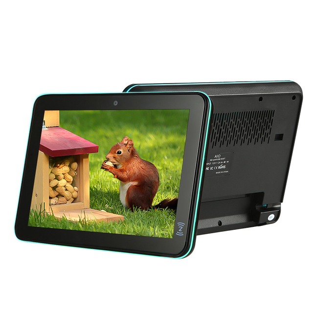 Smart Home Automation 10.1" Android 14 4+64GB POE Touch Control Display Tablet with RK3576 CPU Wall Tablet Meeting Light Strip