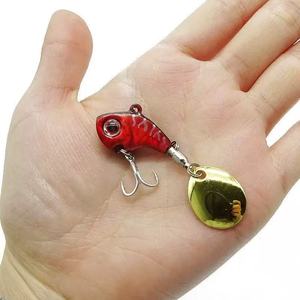Leurre VIB Micro Tail Spinner personnalisé avec hameçons en acier haute teneur en carbone pour la pêche au brochet en eau salée et en rivière - Product Image 5