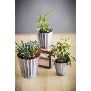 <b>Indoor</b> & Outdoor Decor Premium Quality <b>Hanging</b> Garden <b>Planters</b> <b>for</b> Floor Decor Vintage Iron Flower Pots <b>Planters</b> - Product Image 2