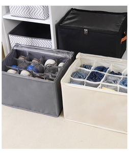 Boîte de <span class=keywords><strong>rangement</strong></span> pour chaussures de bureau pliable en tissu rectangulaire moulé par injection moderne, 5 couches, compartiments multifonctionnels - Product Image 6