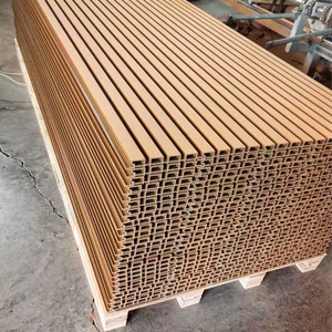 Revêtement <span class=keywords><strong>de</strong></span> façade extérieur composite, panneau <span class=keywords><strong>de</strong></span> revêtement mural extérieur en bois composite WPC, revêtement <span class=keywords><strong>de</strong></span> façade composite - Product Image 6