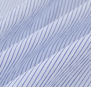 MT2727, venta al por mayor, logotipo personalizado, gráfico, JK, Patchwork, corbata falsa, camisa con cremallera, camisas a rayas para hombres y mujeres - Product Image 5