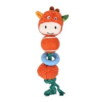 Jouet à mâcher pour animaux de compagnie de taille moyenne, mignon, pour le jeu quotidien, best-seller, jouet sonore pour chien, matériau sûr, résistant aux morsures, couineur, durable, portable