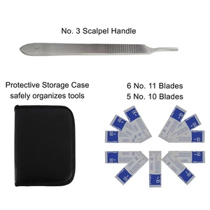 Ensemble d'instruments chirurgicaux avancés pour étudiants en médecine, outils d'anatomie en acier inoxydable avec pince manuelle pour usage en laboratoire - Product Image 6