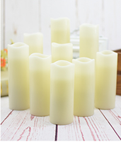 Bougies LED sans flamme à piles avec 18 clés à distance, 12 pièces