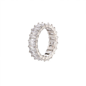 Segeln New Light Luxus Minderheit Bunte Persönlichkeit Mode Geometrische Diamant Ring Schmuck - Product Image 5