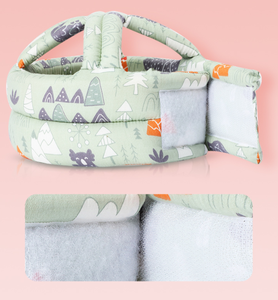 Vente en gros de coussins de sécurité populaires, <span class=keywords><strong>coussin</strong></span> de Protection de tête de bébé en peluche, oreiller de Protection de bébé, soins de bébé, Support de casque Opp sûr - Product Image 2